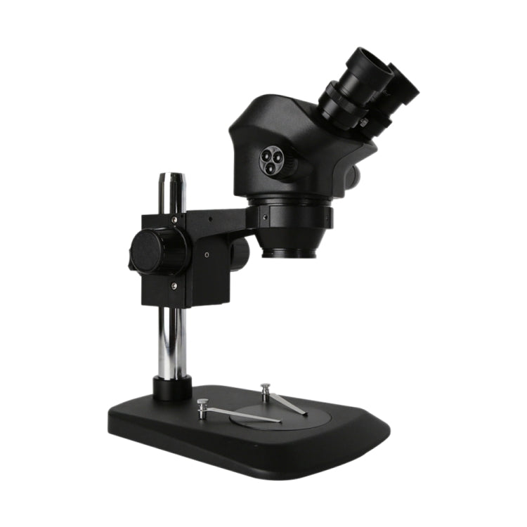 0.7X-50X Stereo Microscope Binocular Microscope With Light(Black)