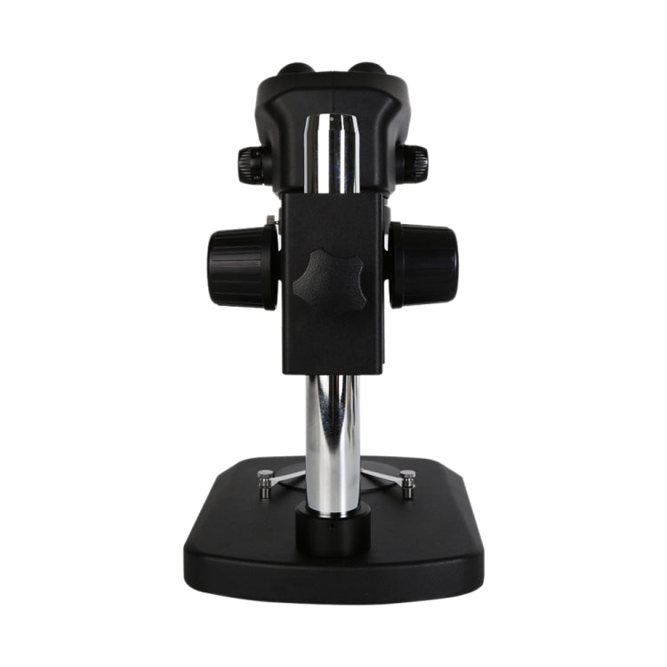 0.7X-50X Stereo Microscope Binocular Microscope With Light(Black)