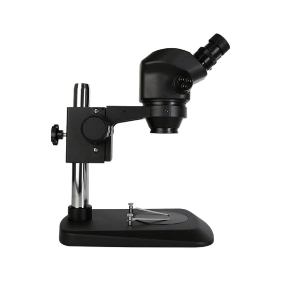 0.7X-50X Stereo Microscope Binocular Microscope With Light(Black)