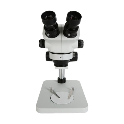 0.7X-50X Stereo Microscope Binocular Microscope With Light(White) - free shipping - PMC Jewellery - Order now!