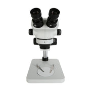 0.7X-50X Stereo Microscope Binocular Microscope With Light(White)