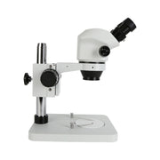 0.7X-50X Stereo Microscope Binocular Microscope With Light(White)