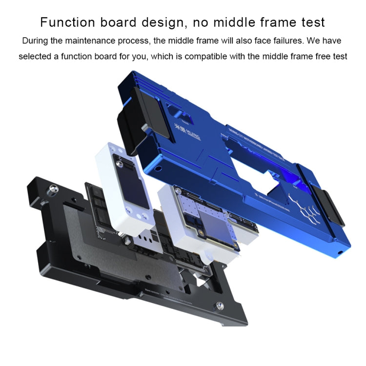 MiJing C17 Main Board Function Testing Fixture For iPhone X / XS / XS Max - free shipping - PMC TechLife - Order now!