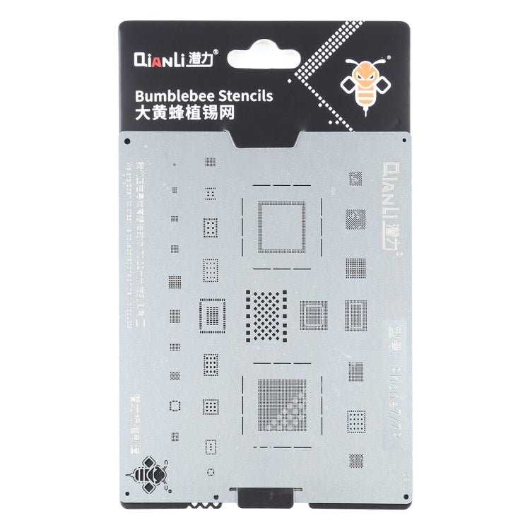 Qianli QS04 Bumblebee Stencils BGA Reballing Planting Tin Plate For iPhone X/8/8 Plus - free shipping - PMC TechLife - Order now!