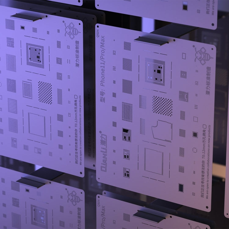 QIANLI QS05 Replacement Bumblebee Stencil For iPhone XR / XS / XS Max - BGA Stencils by PMC TechLife | Online Shopping South Africa | PMC TechLife | Buy Now Pay Later Mobicred