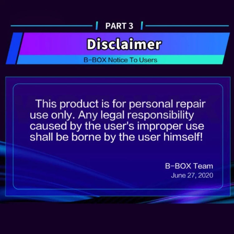 B-BOX Hard Disk Reading Writing Change SN Programming with 1.3 inch Screen for iPhone 7-11 - Repair Programmer by PMC TechLife | Online Shopping South Africa | PMC TechLife