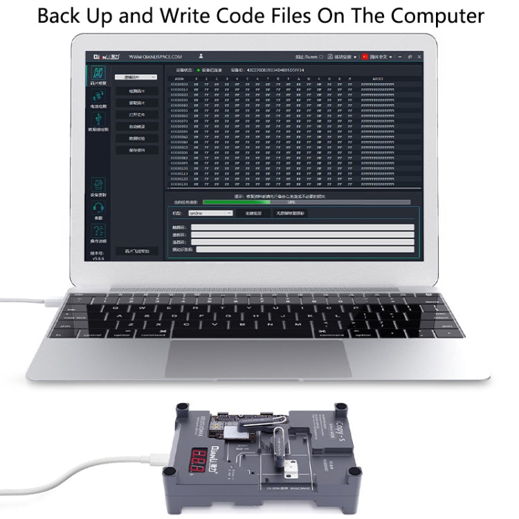 Qianli iCopy-S Double Sided Chip Test Stand 4 in1 Logic Baseband EEPROM Chip Non-removal For iPhone X / XS / XR / XS Max - free shipping - PMC TechLife - Order now!