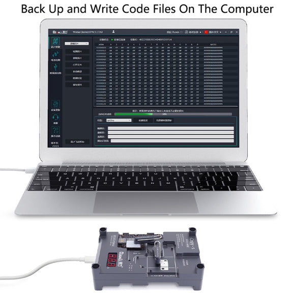 Qianli iCopy-S Double Sided Chip Test Stand 4 in1 Logic Baseband EEPROM Chip Non-removal For iPhone X / XS / XR / XS Max