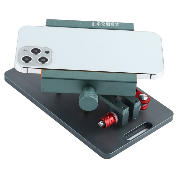 XHZC-125 360 Degrees Rotating Multifunction PCB Fixture Mainboard Repair Holder + 4 in 1 Metal Crowbar Set