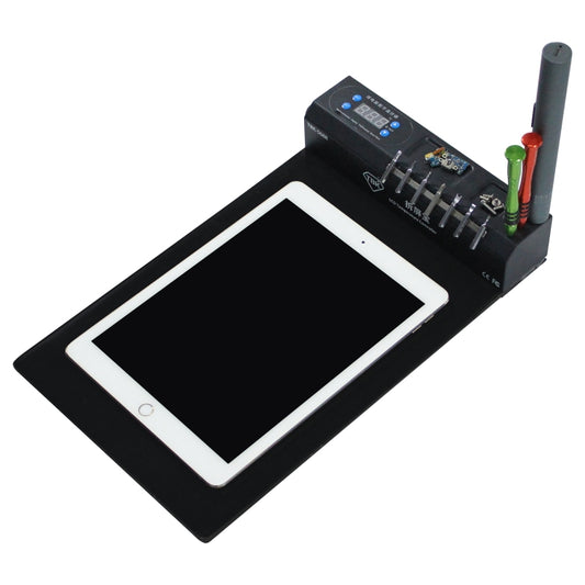 TBK-568R 220V Vacuum LCD Temperature Controller Touch Screen Glass Separator Machine with Multi-function Storage Box - free shipping - PMC Jewellery - Order now!