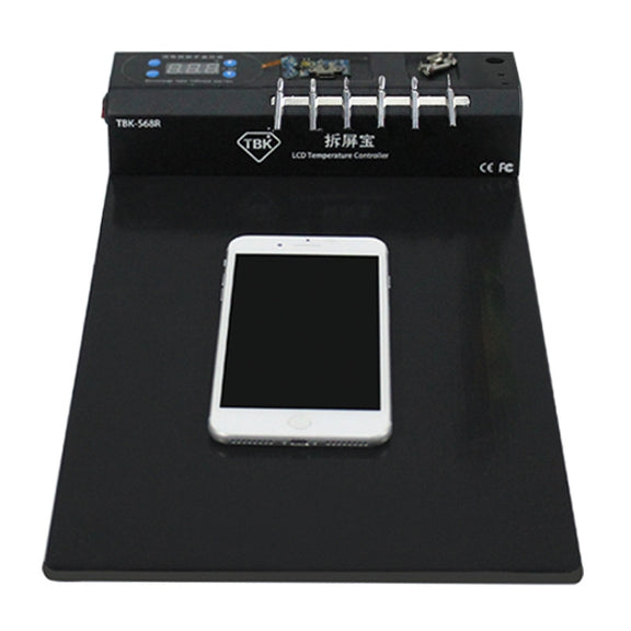 TBK-568R 220V Vacuum LCD Temperature Controller Touch Screen Glass Separator Machine with Multi-function Storage Box