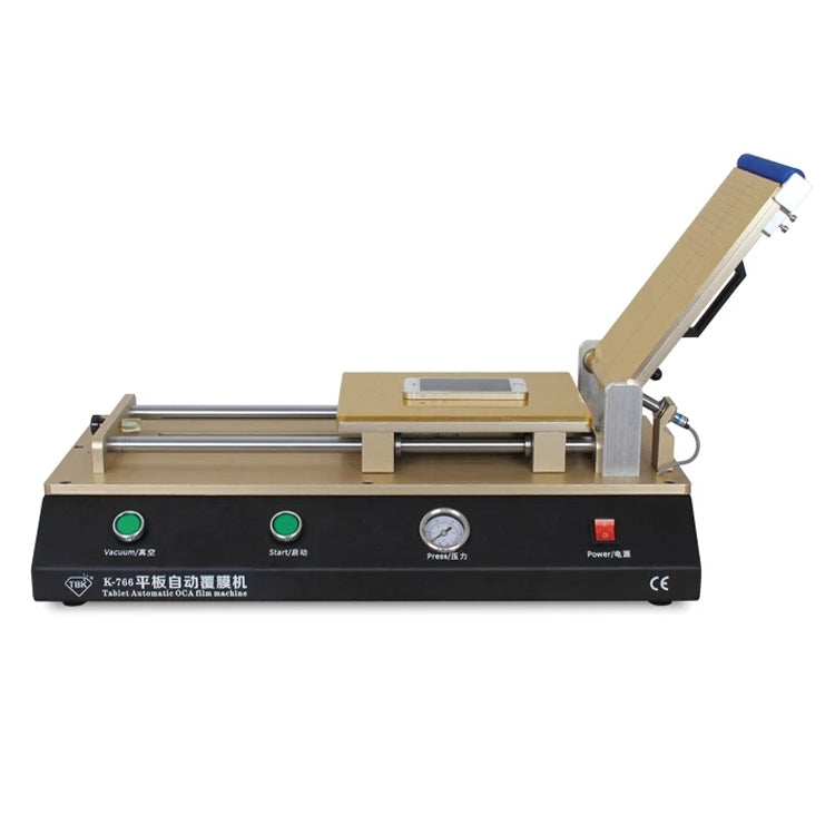 TBK-766 12 inch Tablet Automatic OCA Laminator Machine Polarizer Film Laminator Machine for LCD Repair Built-in Vacuum Pump - free shipping - PMC TechLife - Order now!