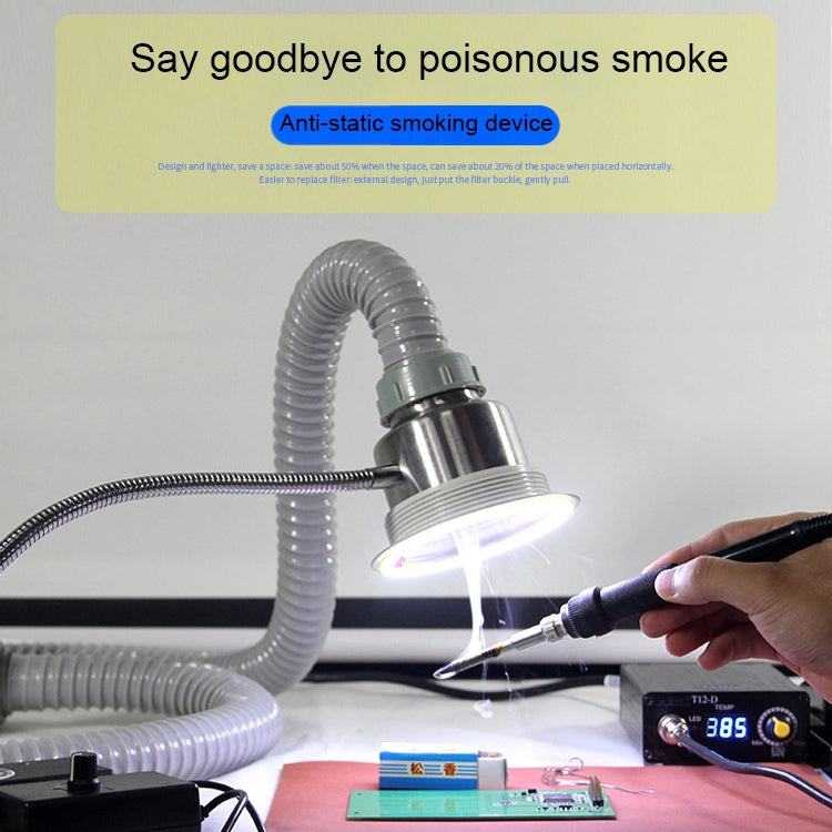 TBK Anti-static Sucking Smoke Instrument Mobile Phone Chip Circuit Board Welding Smoke Evacuator - free shipping - PMC TechLife - Order now!