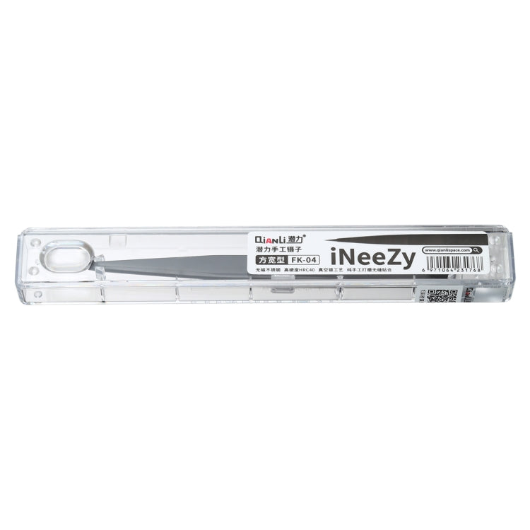 Qianli iNeezy FK-04 Stainless Steel Extra-sharp Thickened Tweezers Pointed Tweezers - Tweezers by QIANLI | Online Shopping South Africa | PMC TechLife | Buy Now Pay Later Mobicred