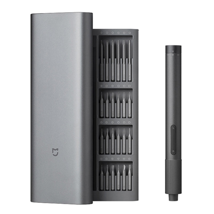 25 in 1 Original Xiaomi Mijia Electric Precision Screwdriver Kit Rechargeable Magnetic Aluminum Case - free shipping - PMC TechLife - Order now!