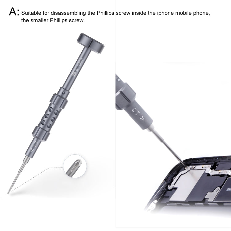 QIANLI 5 in 1 Multi-purpose 2D Grenade Magnetic Screwdriver Set - free shipping - PMC TechLife - Order now!