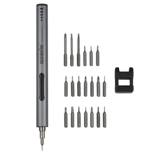 22 in 1 CreationSpace CS02 Cordless Electric Power Screwdriver - Screwdriver Set by PMC Jewellery | Online Shopping South Africa | PMC Jewellery
