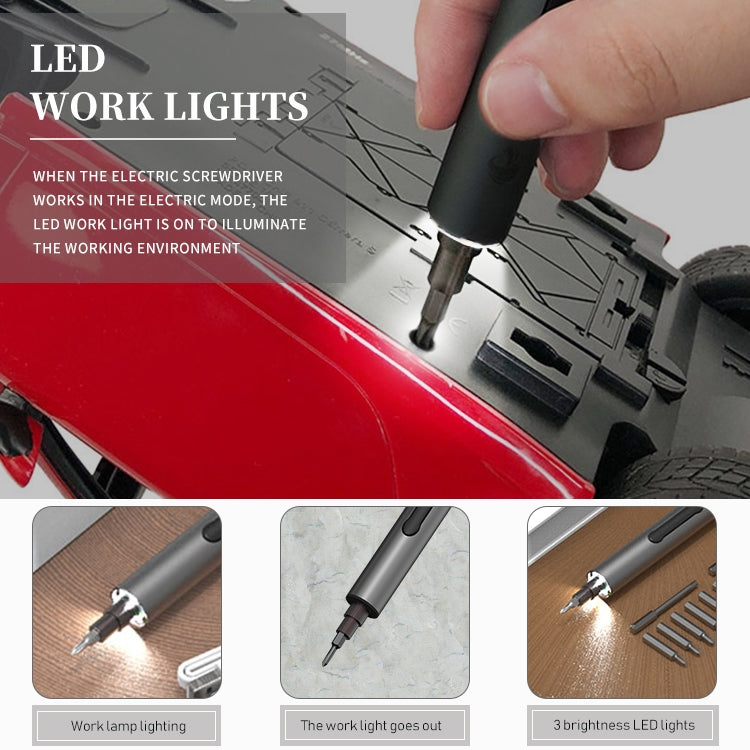 22 in 1 CreationSpace CS02 Cordless Electric Power Screwdriver - Screwdriver Set by PMC Jewellery | Online Shopping South Africa | PMC Jewellery
