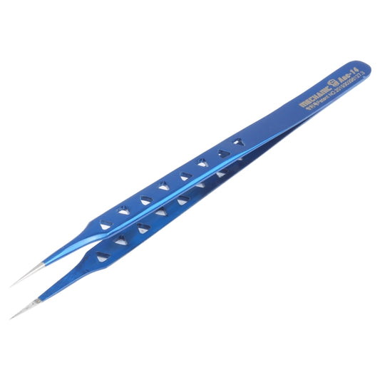 Mechanic Aac-14 Straight Precision Stainless Steel Tweezers - Tweezers by MECHANIC | Online Shopping South Africa | PMC Jewellery | Buy Now Pay Later Mobicred
