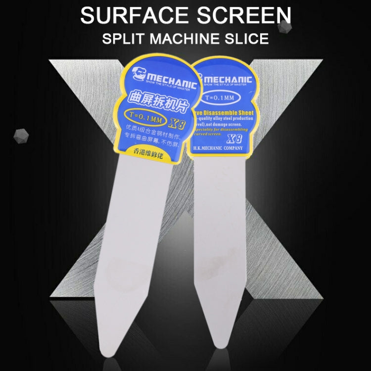 Mechanic X8 High Toughness Professional Disassembly Curved Screen Alloy Steel Pry Opening Tool - Tweezers by MECHANIC | Online Shopping South Africa | PMC TechLife