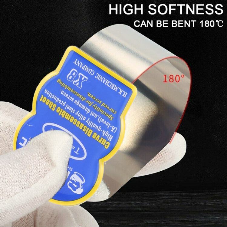 Mechanic X8 High Toughness Professional Disassembly Curved Screen Alloy Steel Pry Opening Tool - Tweezers by MECHANIC | Online Shopping South Africa | PMC TechLife