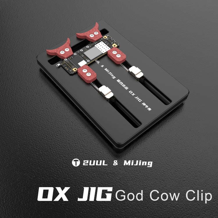 2UUL & MiJing OX JIG Universal Fixture High Temperature Resistance Phone Motherboard PCB Board Repair Holder Tool - Repair Fixture by 2UUL | Online Shopping South Africa | PMC Jewellery | Buy Now Pay Later Mobicred