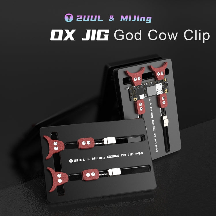 2UUL & MiJing OX JIG Universal Fixture High Temperature Resistance Phone Motherboard PCB Board Repair Holder Tool - Repair Fixture by 2UUL | Online Shopping South Africa | PMC TechLife | Buy Now Pay Later Mobicred