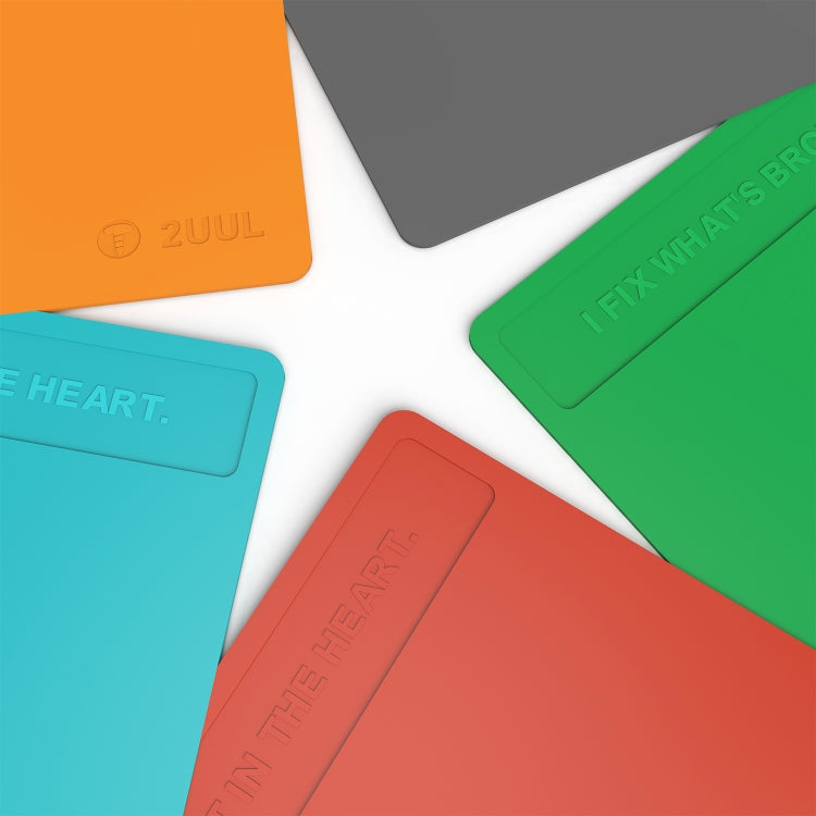 2UUL Heat Resisting Silicone Pad, Size: 40 x 28cm (Red) - Working Mat by 2UUL | Online Shopping South Africa | PMC TechLife | Buy Now Pay Later Mobicred