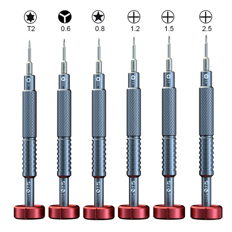 MECHANIC&XILI META Y 6 in 1 Alloy Magnetic Screwdriver Set for Mobile Phone Repair - free shipping - PMC TechLife - Order now!