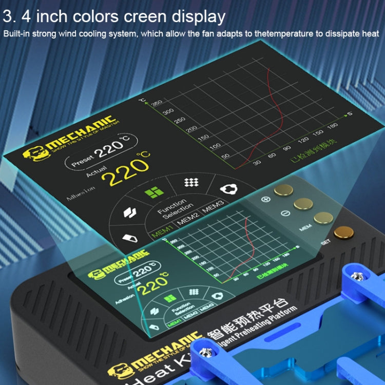 Mechanic Reflow Soldering Heating Platform , US Plug - free shipping - PMC TechLife - Order now!