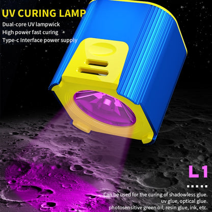 MECHANIC  L1 Pro Intelligent Double Lamp Beads UV Curing Light - free shipping - PMC Jewellery - Order now!