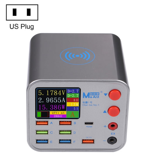 MaAnt Dianba NO.1 Multi-port Wireless USB PD Charger, US Plug - free shipping - PMC Jewellery - Order now!