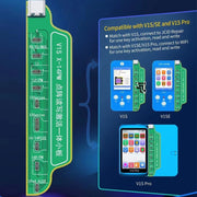 JC V1SE Testing Repair Face ID Dot Board Adaptor For iPhone X-15 Pro Max