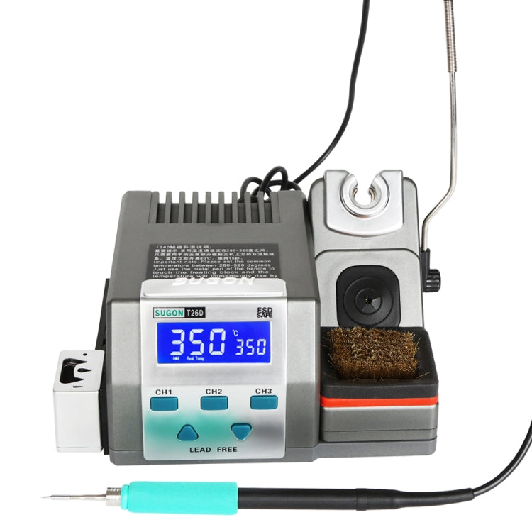 SUGON T26D Soldering Iron Station Repair Soldering, EU Plug - free shipping - PMC Jewellery - Order now!