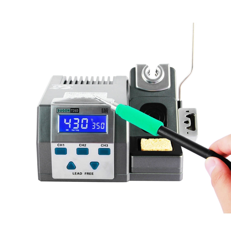SUGON T26D Soldering Iron Station Repair Soldering, EU Plug - free shipping - PMC Jewellery - Order now!