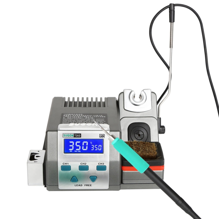 SUGON T26D Soldering Iron Station Repair Soldering, EU Plug - free shipping - PMC Jewellery - Order now!