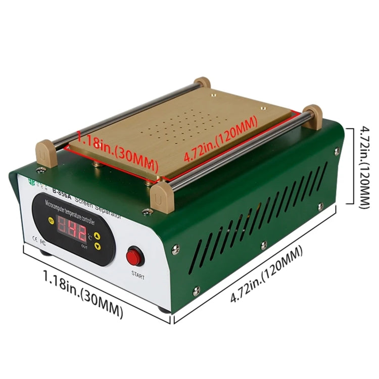 BST-B-856A AC 220V Electrical Vacuum Pump LCD Screen Separator, UK Plug - free shipping - PMC Jewellery - Order now!