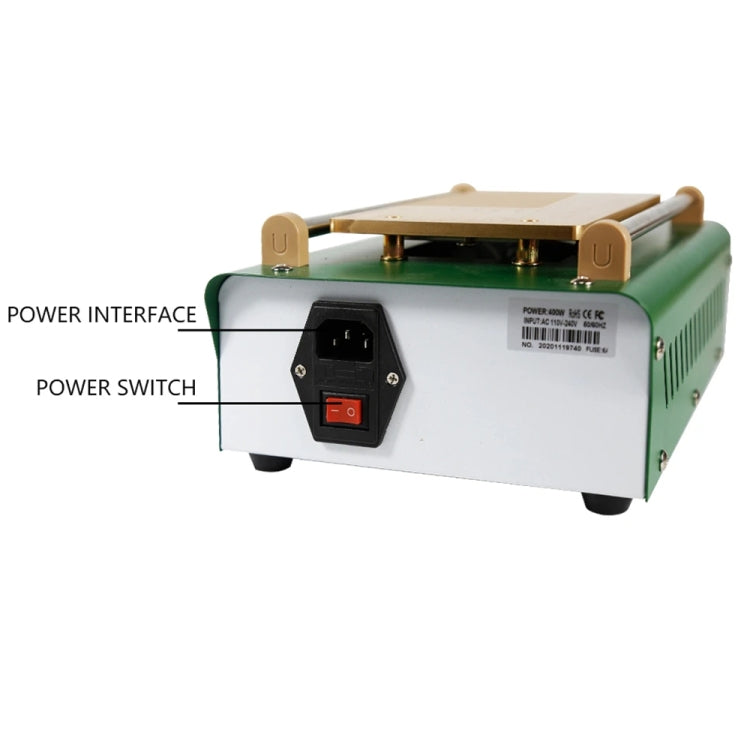 BST-B-856A AC 220V Electrical Vacuum Pump LCD Screen Separator, UK Plug - free shipping - PMC Jewellery - Order now!