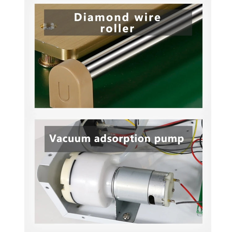 BST-B-856A AC 220V Electrical Vacuum Pump LCD Screen Separator, UK Plug - free shipping - PMC Jewellery - Order now!