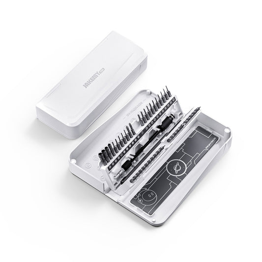 JAKEMY JM-8180 47 in 1 CR-V Precision Magnetic Screwdriver Set (White) - Screwdriver Set by JAKEMY | Online Shopping South Africa | PMC Jewellery | Buy Now Pay Later Mobicred