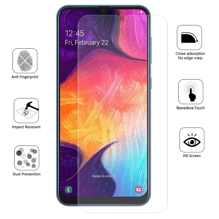 2 PCS ENKAY Hat-Prince 0.1mm 3D Full Screen Protector Explosion-proof Hydrogel Film for Samsung Galaxy A30 / A50 - free shipping - PMC TechLife - Order now!