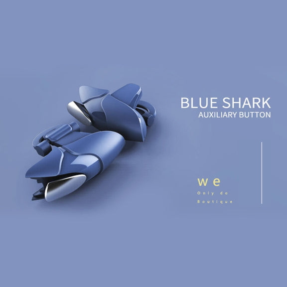 Blue Shark Shark Eat Chicken Game Auxiliary Handle(blue)