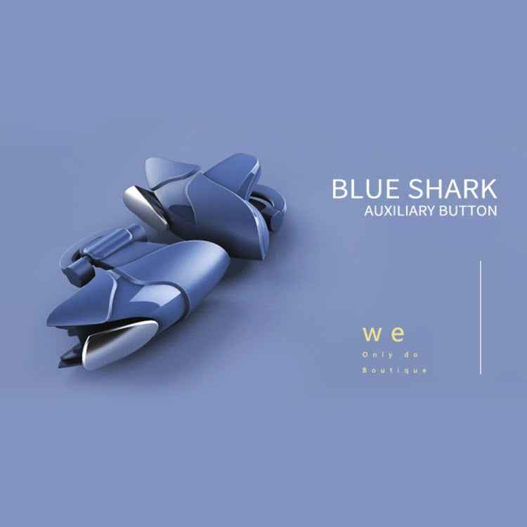 Blue Shark Shark Eat Chicken Game Auxiliary Handle(blue)