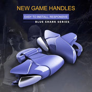 Blue Shark Shark Eat Chicken Game Auxiliary Handle(blue)