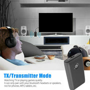 B10S Bluetooth Adapter 5.0 Bluetooth Transmitter Receiver 2 in 1 Bluetooth Adapter