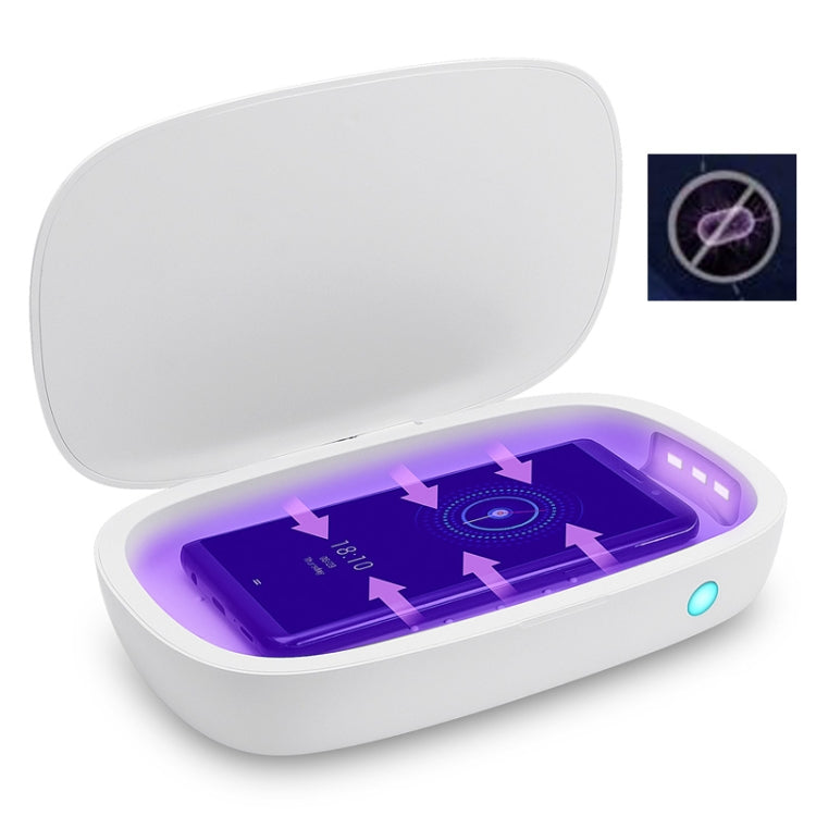 U3 UVC Ultraviolet Cell Phone Sterilization Box Mask Toothbrush Sterilizer Sterilization Box Wireless Charger - free shipping - PMC TechLife - Order now!