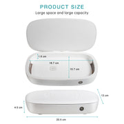 U3 UVC Ultraviolet Cell Phone Sterilization Box Mask Toothbrush Sterilizer Sterilization Box Wireless Charger
