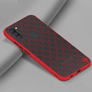 For Samsung Galaxy A11 US PINWUYO Series 2 Generation PC + TPU Anti-drop All-inclusive  Protective Case(Red)