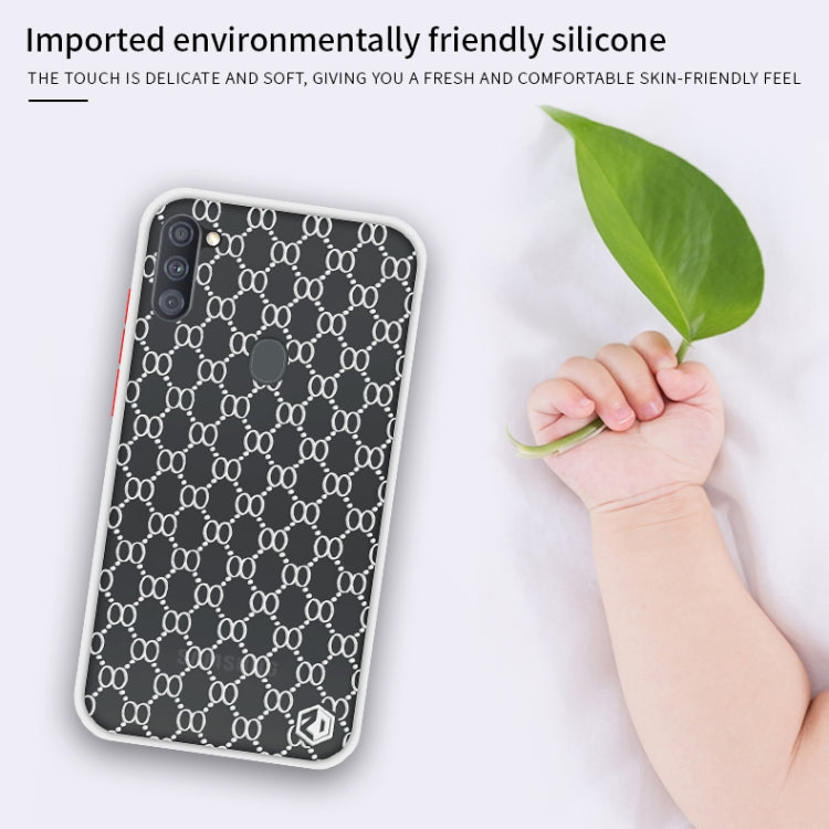 For Samsung Galaxy A11 US PINWUYO Series 2 Generation PC + TPU Anti-drop All-inclusive  Protective Case(Red)