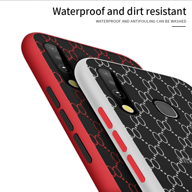 For Samsung Galaxy A70E PINWUYO Series 2 Generation PC + TPU Water-resistant and Anti-drop All-inclusive Protective Case(Red)